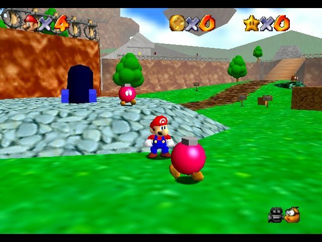 Captura nivel Mario 64