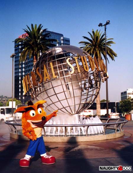 Crash en Universal Studios